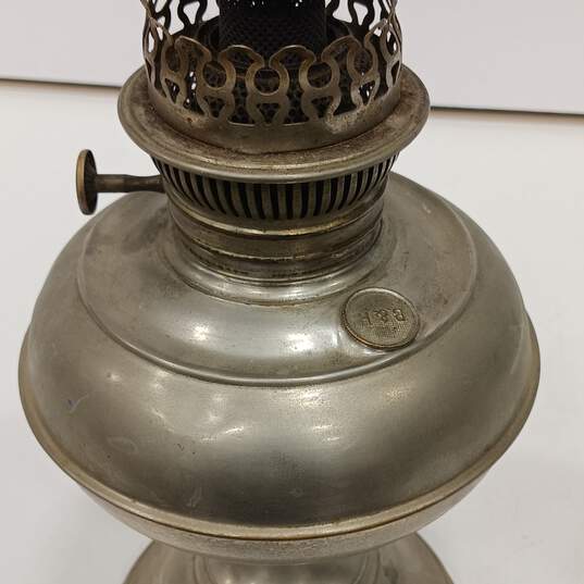 Vintage Rayon Kerosene Lantern Lamp image number 4