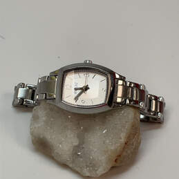 Designer Relic Silver-Tone Water Resistant Chain Strap Analog Wristwatch