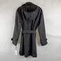 Calvin Klein Women Black Trench Coat XS NWT image number 2