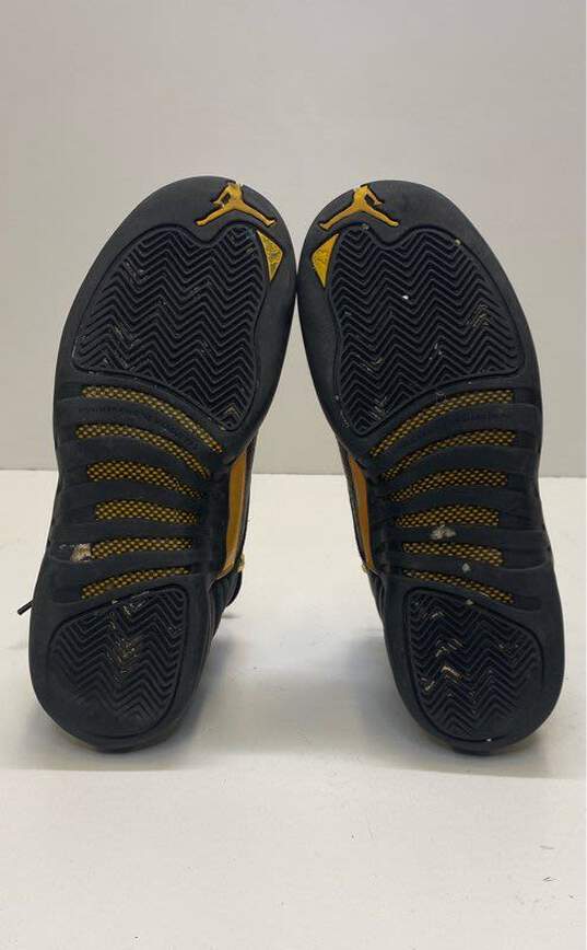 Jordan Nike Air Jordan 12, "Black Taxi" Black Athletic Shoe Men 6.5 image number 6
