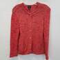 Eileen Fisher Button Up Italian Yarn Long Sleeve Cardigan Sweater Women's Size M image number 1