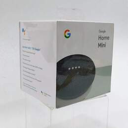 Google Home Mini Smart Speaker Charcoal w/ Google Assist NIB alternative image