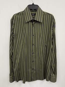 HUGO BOSS Men's L/S Button Up Shirt Size 16 (34/35)