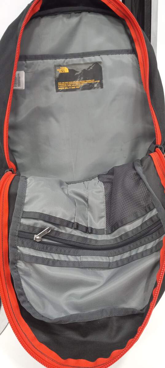 The North Face Jester Black And Red Backpack image number 3