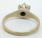 Vintage 10K White Gold Pearl Ring- For Repair 2.0g image number 5