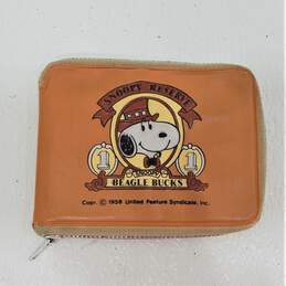 VNTG 1958 United Feature Syndicate Snoopy Reserve Beagle Bucks Wallet