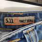 511 Tactical Men Blue Straight Leg Jeans Sz 34 x 32 image number 2