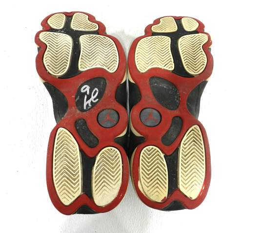 Jordan 6 Rings Black White Gym Red Men's Shoe Size 8 image number 4