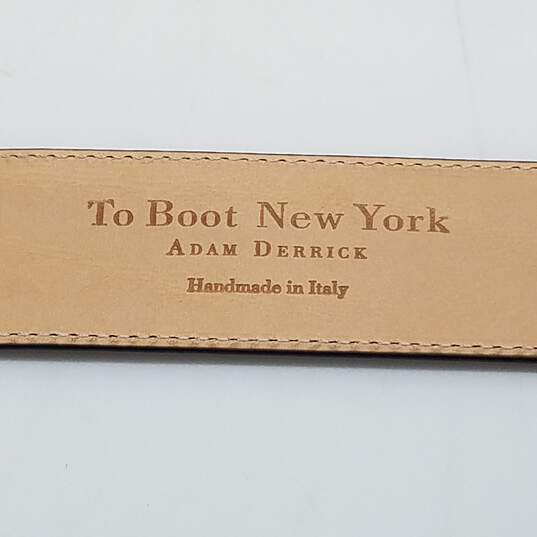 To Boot New York Leather Belt Size 32 image number 3