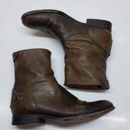 Frye Moto Leather Boots Women's Size 9.5B alternative image
