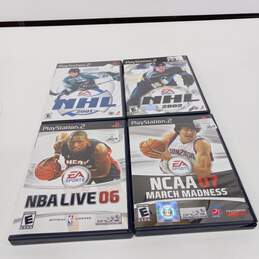 Set of 4 PS2 Games