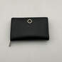 Womens Black Leather Multiple Card Holder Snap Zip-Around Bifold Wallet image number 2