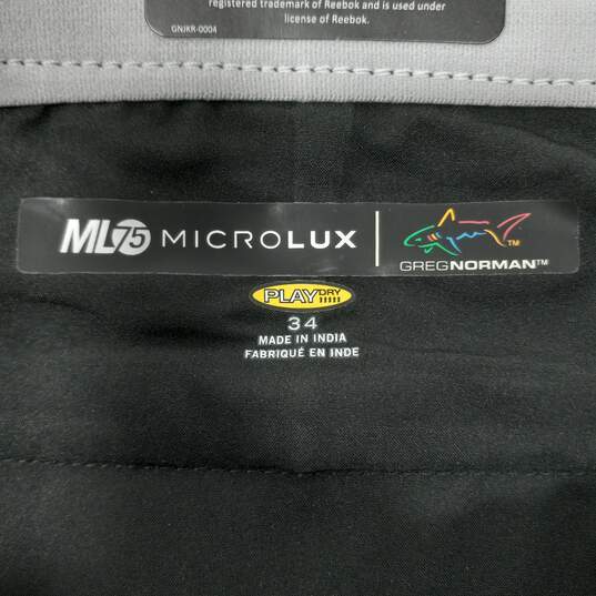 Greg Norman Microlux Men's Multicolor Shorts Size 34 - NWT image number 4