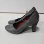 Tsubo Women's Grey Leather Heels Size 11 image number 3