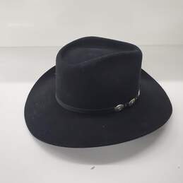 Stallion by Stetson Black XX Wool Cowboy Hat Size 7-1/8 alternative image