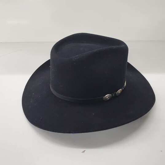 Stallion by Stetson Black XX Wool Cowboy Hat Size 7-1/8 image number 2