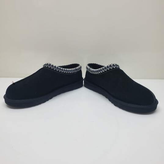 UGG Tasman for Men Casual House Shoes in Black Suede Size 8 LIKE NEW image number 3