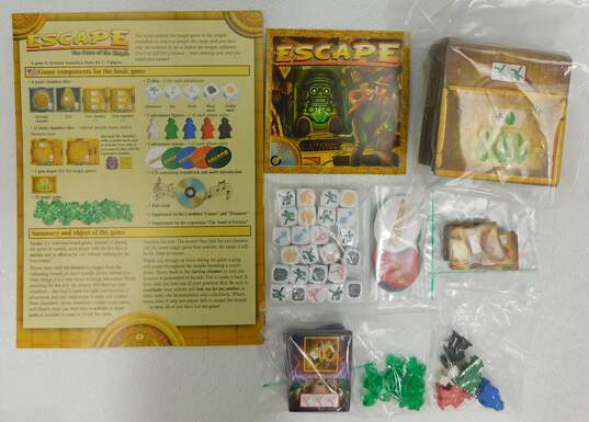 Escape The Curse of the Temple Board Game Queen Games 2014 image number 2