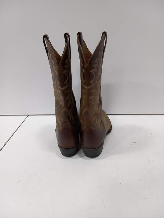 Ariat Men's Brown Cowboy Boots Size 10.5 image number 5