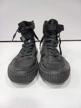 Frye Men's Black Work Boots Size 9.5 alternative image