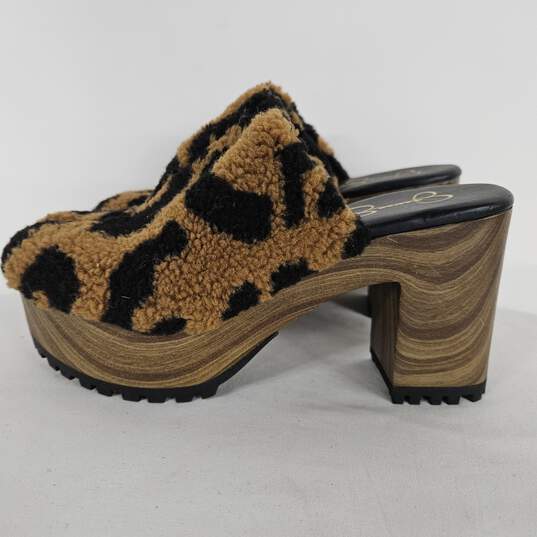 Jstollia Womens Faux Fur Slip On Mules image number 3