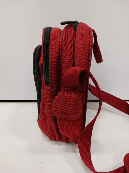 Ricardo Beverly Hills Red Backpack Bag image number 3