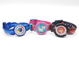 Swatch Children's Flik-Flak Vintage Quartz Wristwatch Lot of 3 Runs
