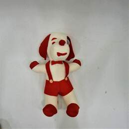 VTG Carnival Prize Plush Toys Samet & Wells Dog Heart Panda Dog Ace Novelty alternative image