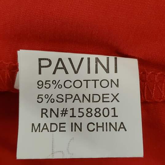 Pavini Men Red Polo XL image number 5