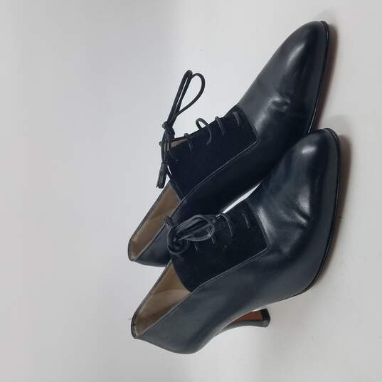 Salvatore Ferragamo Oxford Shoes Women's Sz 7.5AA Black image number 3