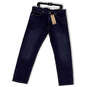 NWT Mens Blue 505 Denim Medium Wash Regular Fit Straight Leg Jeans Sz 36x30 image number 1