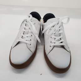 Banana Republic Men's Niklas White Leather Ortholite Sneakers Size 10 alternative image