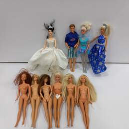 Bundle of Assorted Barbie Dolls