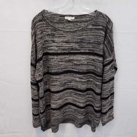 Eileen Fisher Long Sleeve Pullover Top Women's Size M image number 1