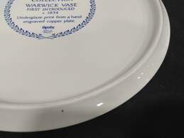 Vintage Blue Room Collection Warwick Vase Ceramic Cake Plate alternative image