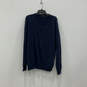 Womens Blue Crew Neck Long Sleeve Cashmere Pullover Sweater Size XXL image number 1