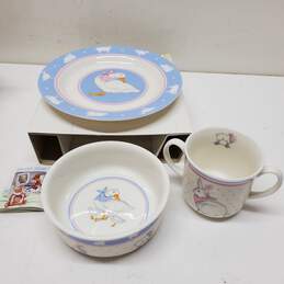 Gorham Gordon Fraser Baby Gifts Collection Plate Bowl Cup Set alternative image