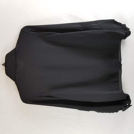 Louis Vuitton Women Black Long Sleeve Chiffon Blouse 32 NWT image number 2