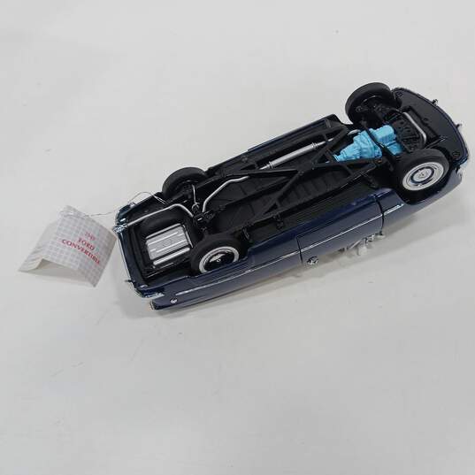 Franklin Mint 1949 Ford Convertible Die Cast Model in Box image number 5