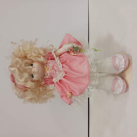 Vintage Precious Moments "Amber" Doll image number 1
