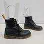 Women's Black Dr. Martens Boots Size 9M image number 1