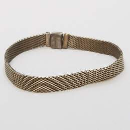 PANDORA Sterling Silver Mesh Chain 7in Bracelet 10.0g