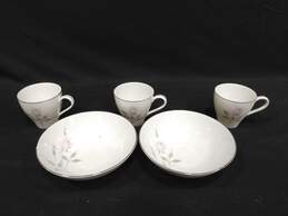 2 Bowls 3 Tea Cups Mikasa Madeline China