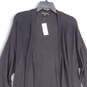 NWT Womens Black Long Sleeve Open Front Cardigan Sweater Size Large image number 3