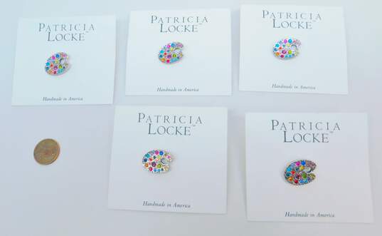 5 - Patricia Locke Marwen Chicago 20th Anniversary Artist Palette Pins image number 5