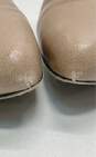 Eileen Fisher Beige Ankle Zip Flat Sandal Women 8 image number 4
