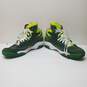 Reebok Shaq Attack Ghost of Christmas Present High Top Sneakers Green Men's 12 image number 3