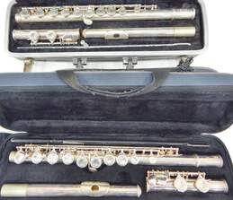 Jean Baptiste Model JBFL284SX and Bundy by Selmer Flutes w/ Cases (Set of 2)