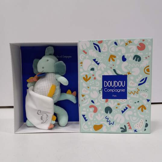 Doudou et Compagnie Stuffed Dinosaur Toy - NIB image number 1