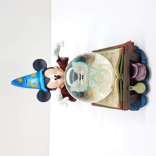Vintage Disney Store Exclusive A Magical Snowglobe Mickey Mouse The Sorcerer’s Apprentice Musical Snow Globe image number 1